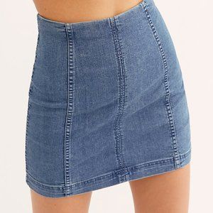 Modern Femme Denim Mini Skirt